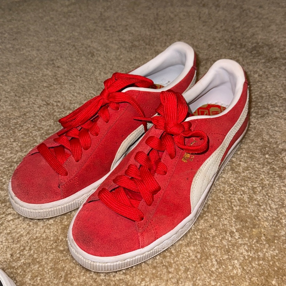 High Risk Red-Puma White retro style
